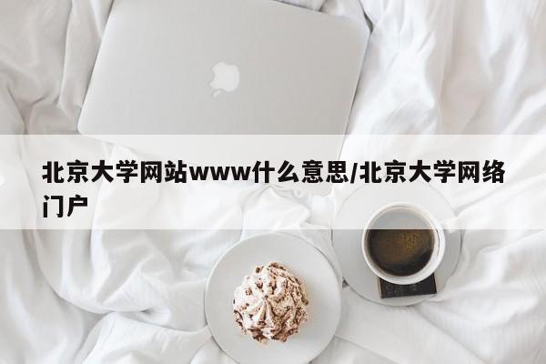 北京大学网站www什么意思/北京大学网络门户