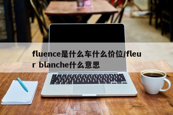 fluence是什么车什么价位/fleur blanche什么意思