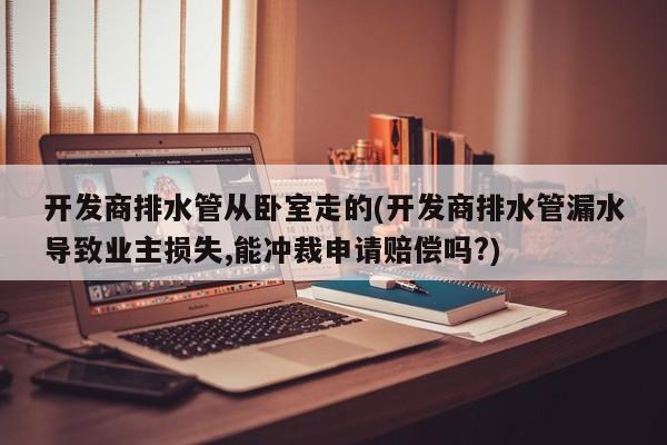 开发商排水管从卧室走的(开发商排水管漏水导致业主损失,能冲裁申请赔偿吗?)