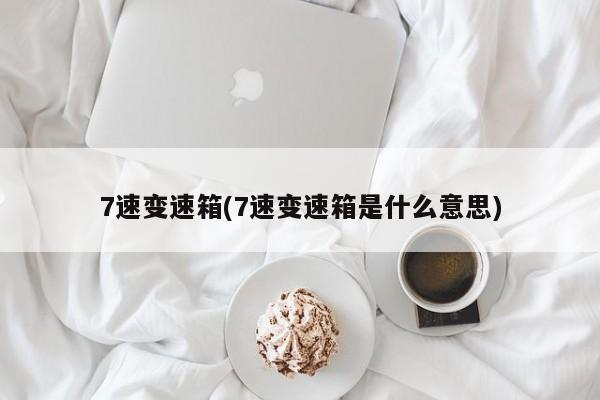 7速变速箱(7速变速箱是什么意思)